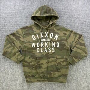 Dixxon Flannel Co Working Class Camo Pullover Hoodie Mens Medium USA Made